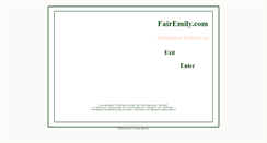 Desktop Screenshot of fairemily.com